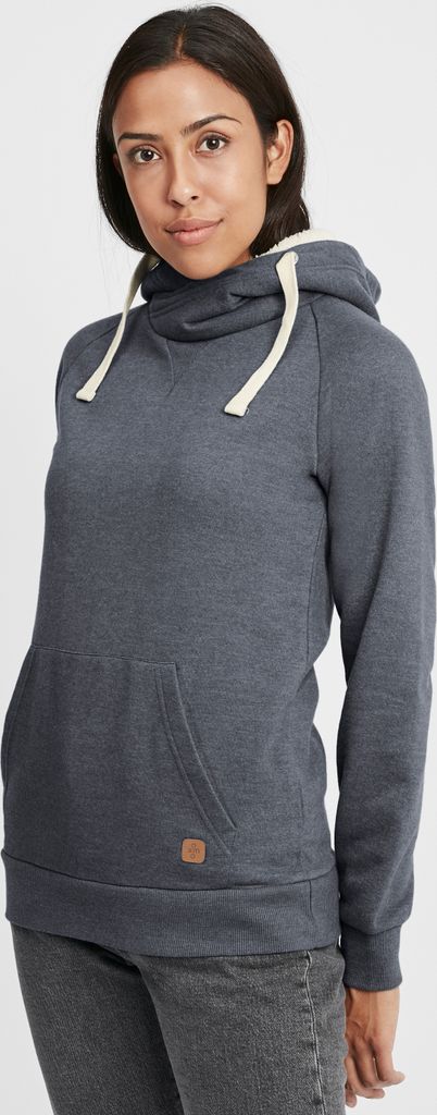 OXMO OXJulia Pile Damen Kapuzenpullover Hoodie Pullover Mit Kapuze Und Teddy-Fell