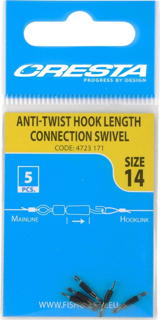 Cresta In-Tube Hook-L Cnct Free Run #10