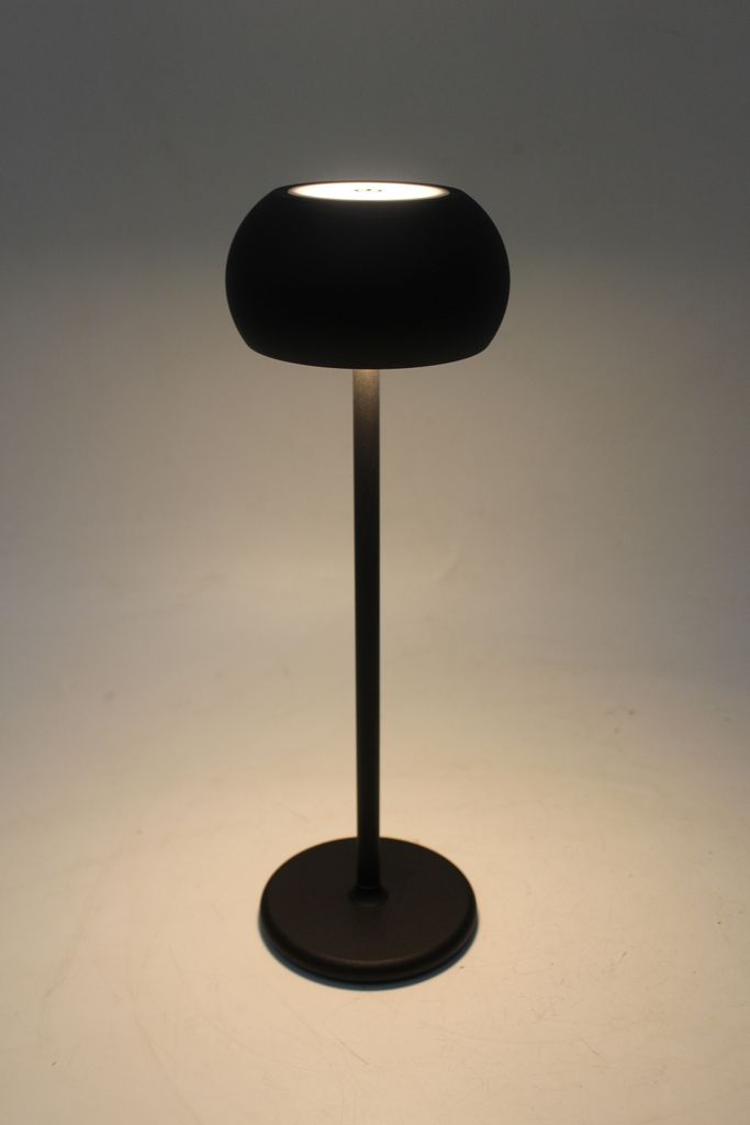 LED Akku Tischlampe kabellos Dekoleuchte USB Nachttischlampe stufenlos dimmbar