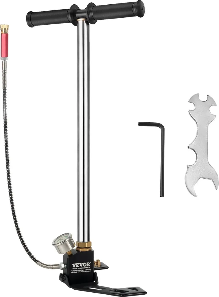 Pompa Alta Pressione 3 Stadi per PCP e Bici - 4500 PSI Outdoor