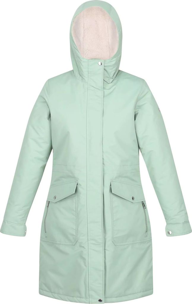 Regatta - "Romine" Parka Wasserfest für Damen RG8115 (34 DE) (Basilikum-Grün)