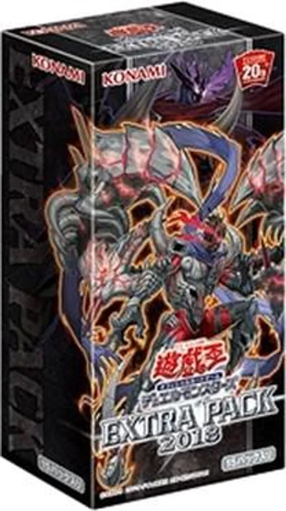 Boîte de Boosters Yu-Gi-Oh! Extra Pack 2018 Import Japonais Scellée