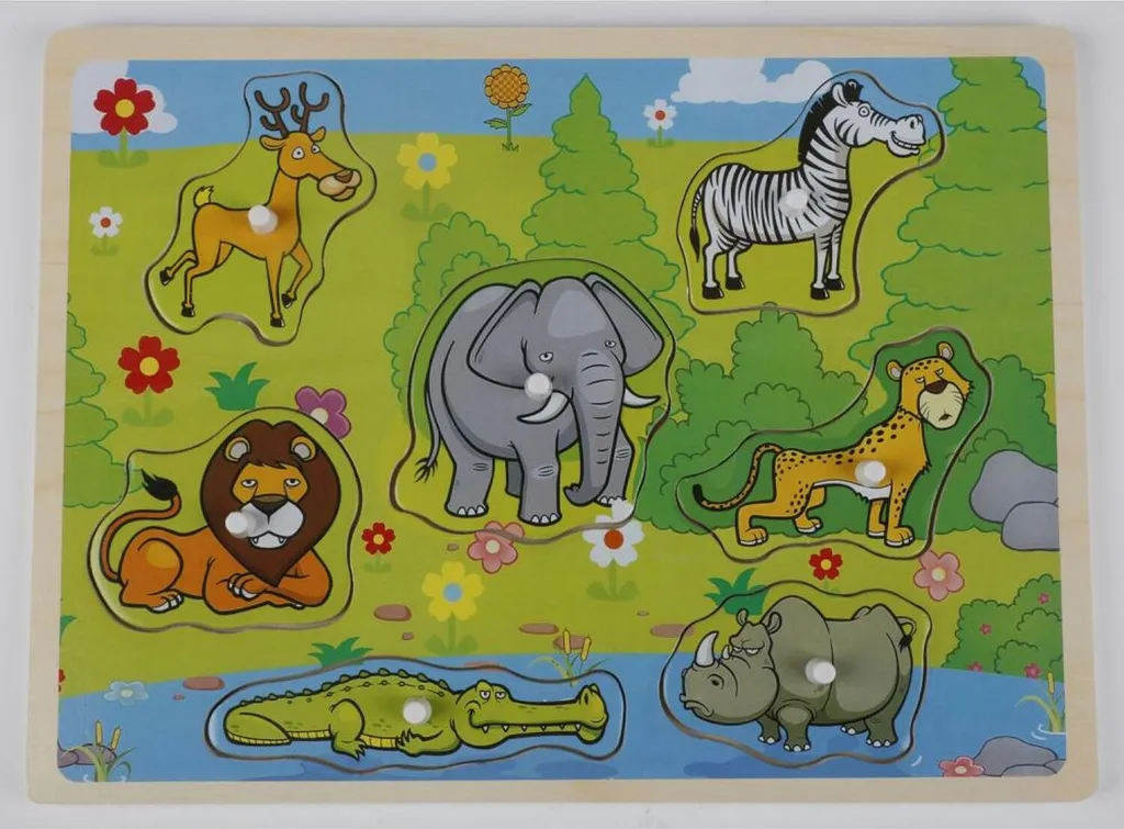 Puzzle Bois Animaux Incassable - Finie la Frustration des Petits - 4
