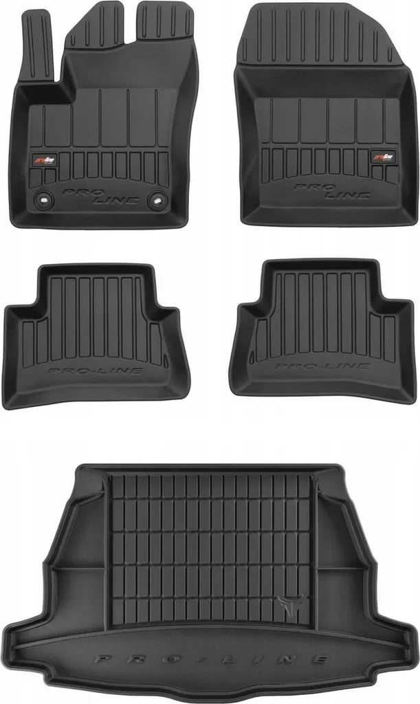 Tappetini Gomma 3D Toyota C-HR 2016-2019: Protezione Su Misura Premium