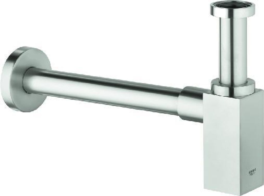 GROHE Geruchsverschluss, 40564, 1 1/4'', für Waschtische, Messing, supersteel