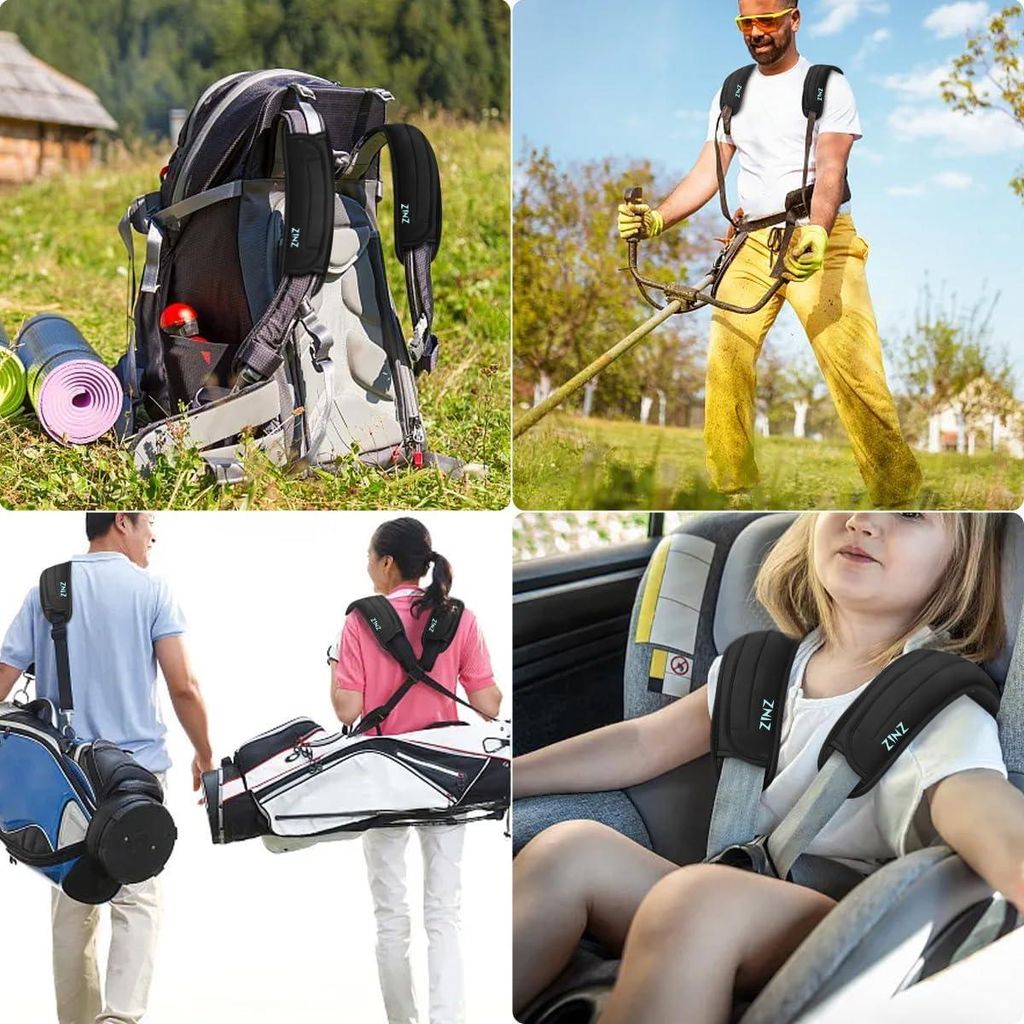 Universelle Schulterpolster mit ultradickem Kissen - 2er-Pack für Tasche und Crossbody