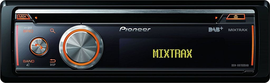Pioneer DEH-X8700DAB - Voiture - Récepteur (CD) - dans le Image du produit 