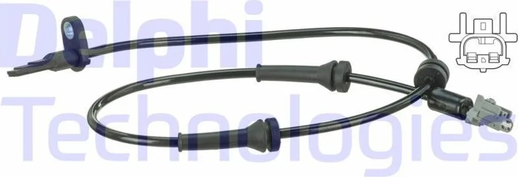Capteur ABS Delphi SS20617 de vitesse de roue OE 47910JD000 Qashqai