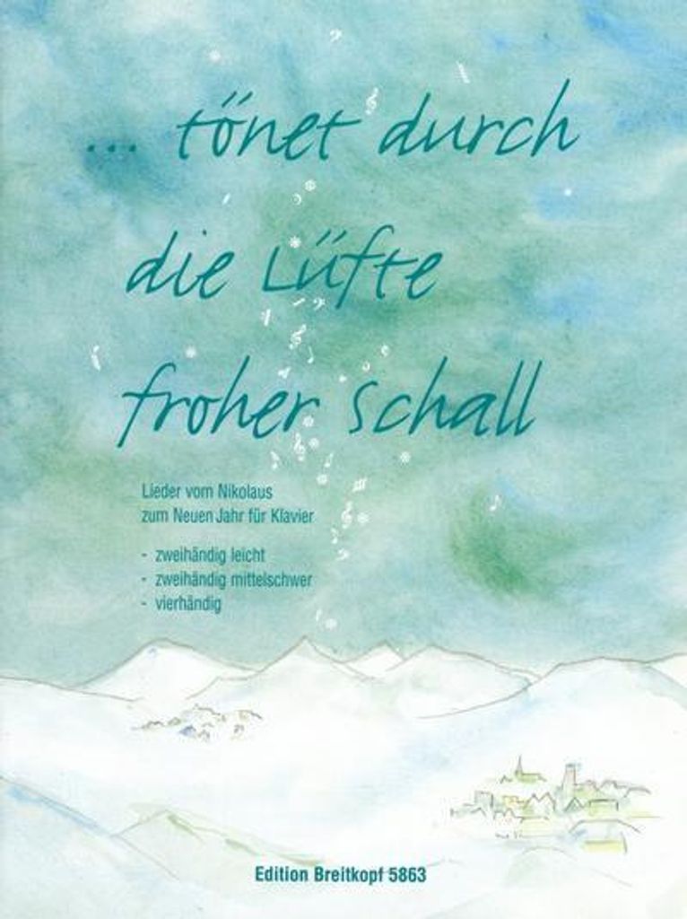 Tönet durch die Lufte froher Schall