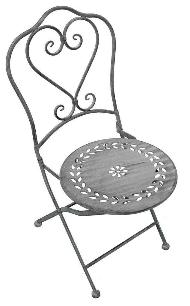 Ensemble table et chaises d'extérieur Giuliana en acier traité époxy - 2