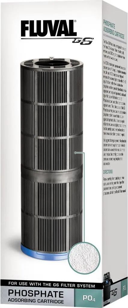 Cartouche de phosphate Fluval G6 contre l'eau trouble et les dépôts