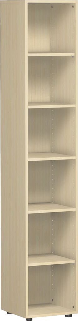 Geramöbel Regal mit Standfüßen, 400x400x2160, Ahorn, S-346001-A