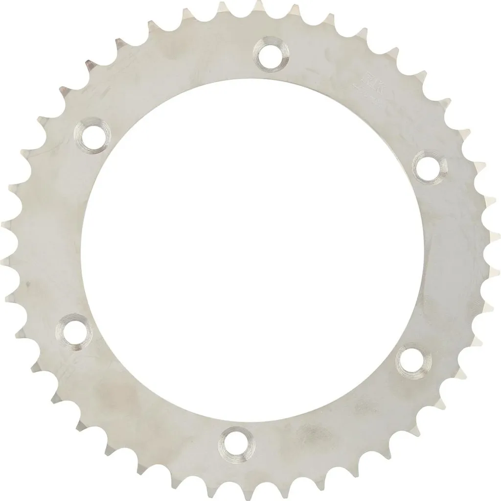 Pignon RK 4470 pas 520 acier 42 dents : fini l'usure de transmission moto