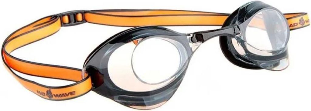 Madwave Turbo Racer Ii Schwimmbrille Schwarz Herren,Damen Schwarz One Size