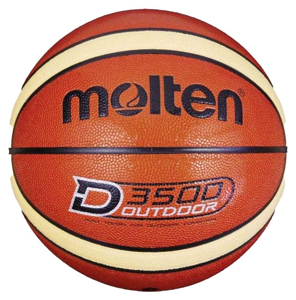 Molten basketbal, outdoor, model B7D3500, oranje, maat 7 Productafbeelding 