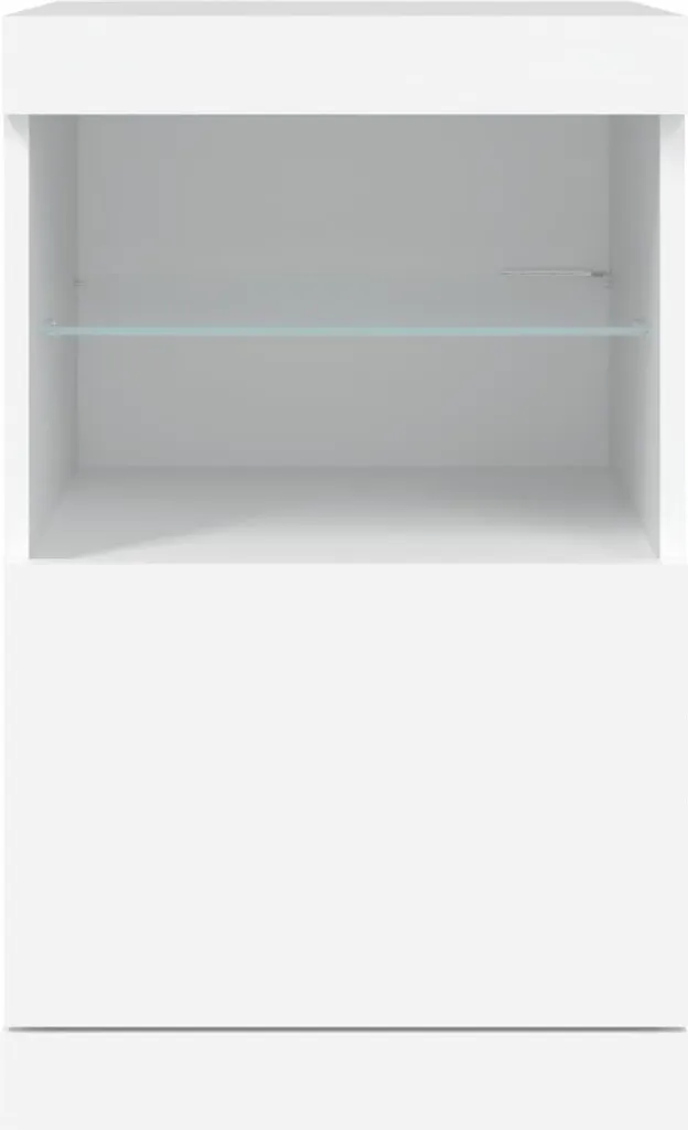 SYFAX™ Credenza con Luci LED Bianca 41x37x67 cm - 5