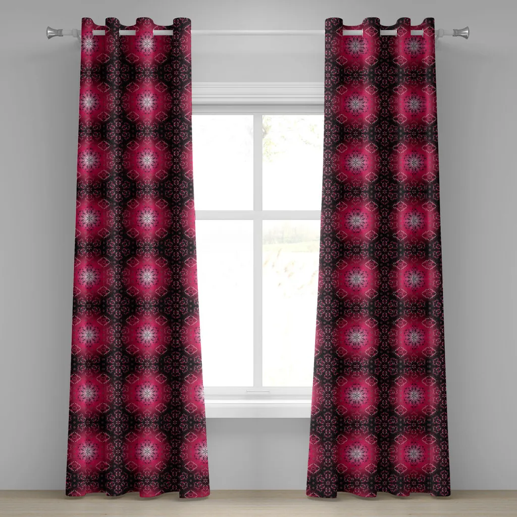 Tenda Mandala Sacro ABAKUHAUS Viola e Rosa | 2 Pannelli 280x245