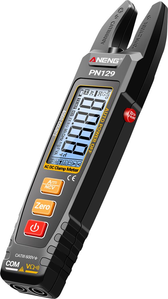 Kliešťový ampérmeter, multimeter, 4000 počítacích impulzov, Obrázok produktu 