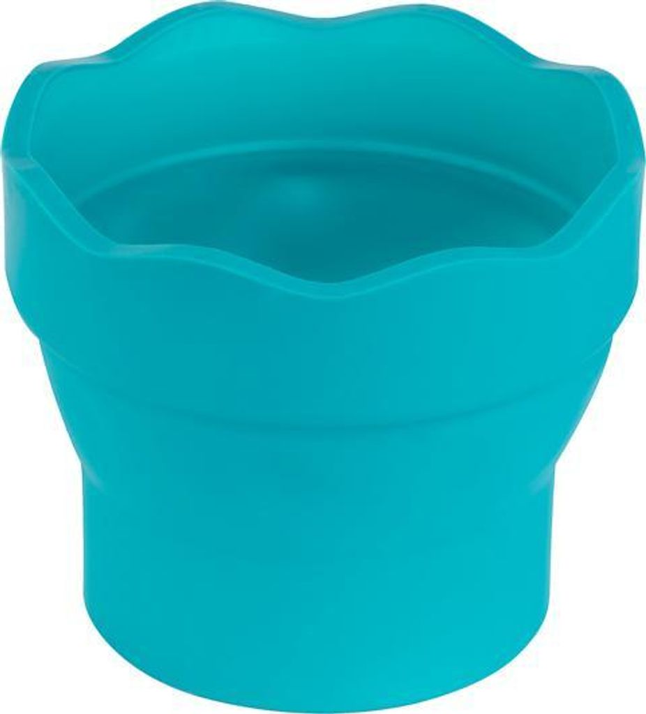 FABER-CASTELL Wasserbecher Clic & Go türkis Immagine del prodotto 