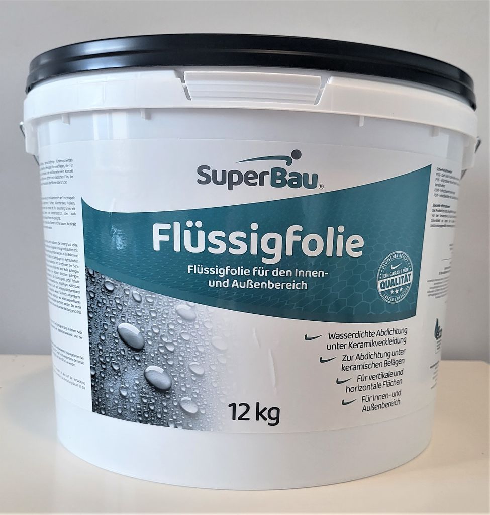 Flüssigfolie 12 Kg HochFlexibel Dichtfolie Abdichtung Innen Und