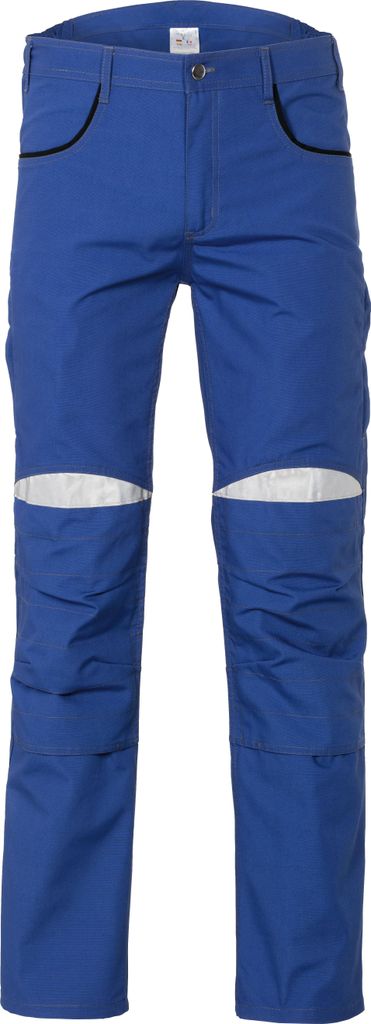 Größe 106 Herren Planam Durawork Bundhose kornblau schwarz Modell 2912