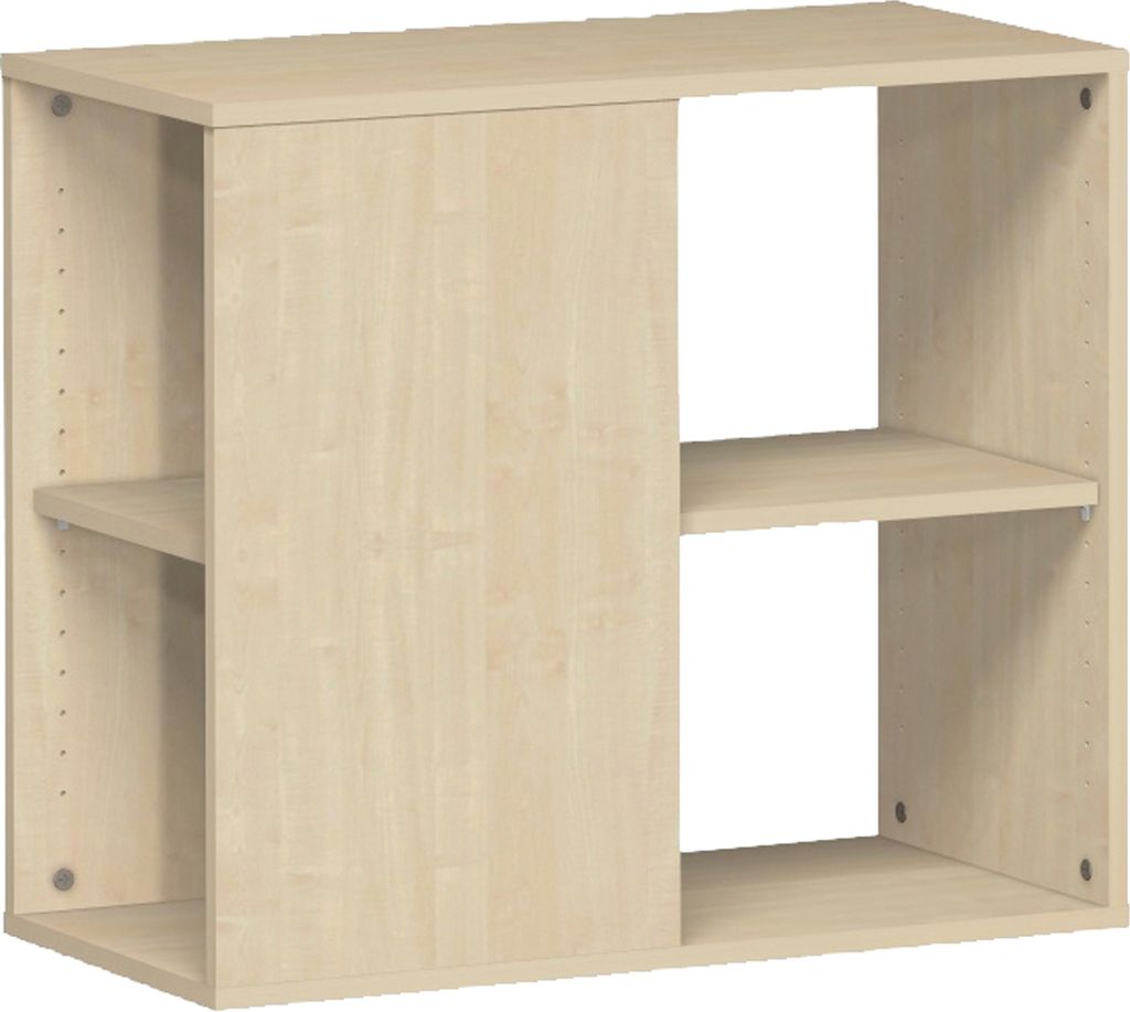Geramöbel Anstell-Regal mit Stellfüßen, 400x800x720, Ahorn, S-381200-A