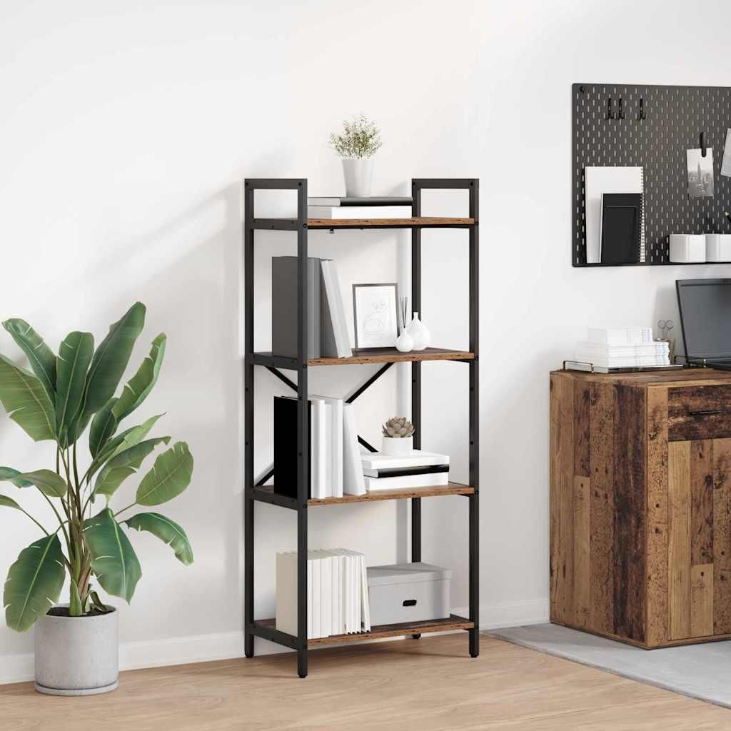 Maison Exclusive - Bücherregal Altholz 56 x 34 x 133,5 cm Holzwerkstoff