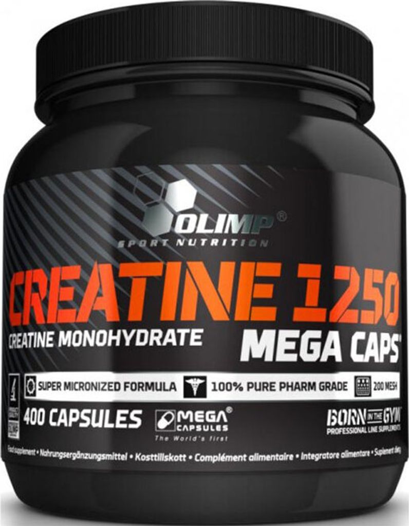 Olimp Creatine 1250 400 Kapseln Kreatin-Monohydrat