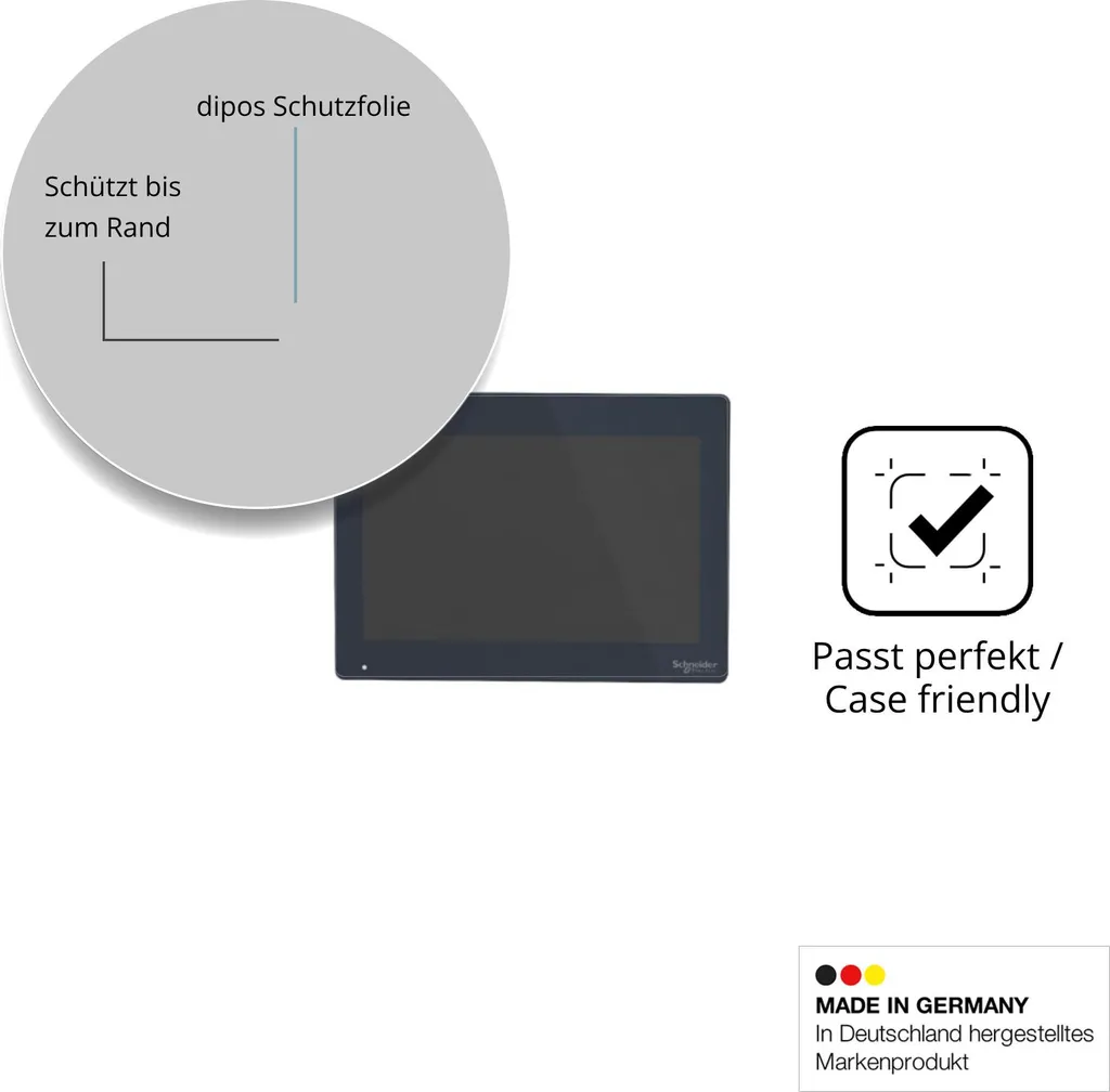 2 Films Protection pour Schneider HMIDT651 - Idéal Usage Industriel