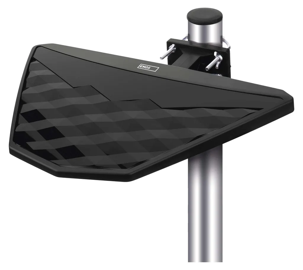 Antenne TV Extérieure Universelle EMOS DVB-T2 avec Filtre 5G DIO-V750