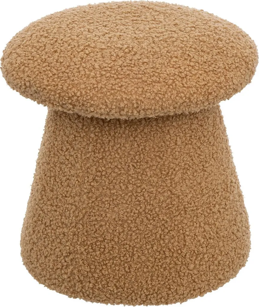 Pouf enfant TEDDY éponge ultra moelleux - Tabouret léger diamètre 27