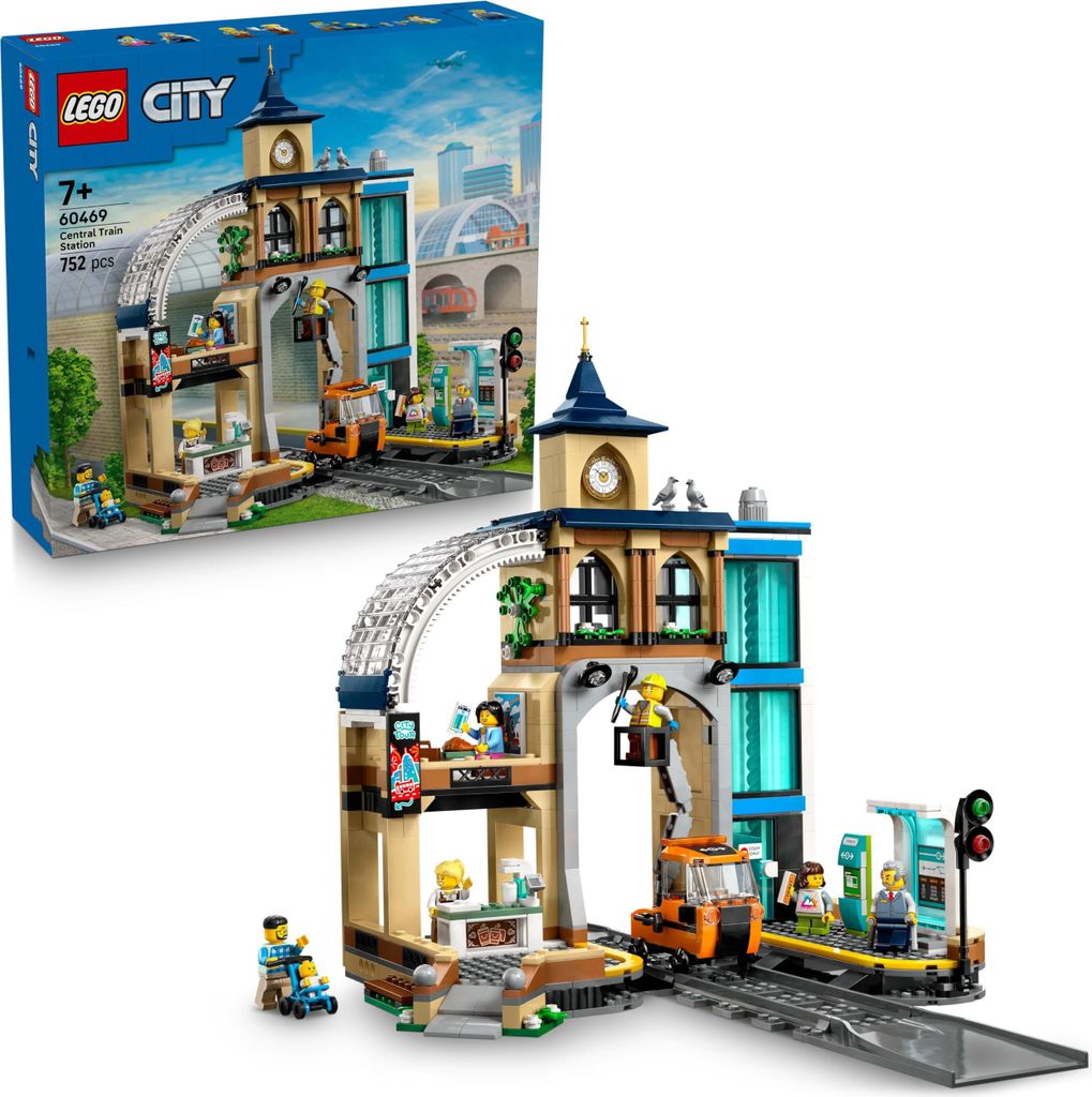 LEGO® City 60469 Hauptbahnhof Produktbild 