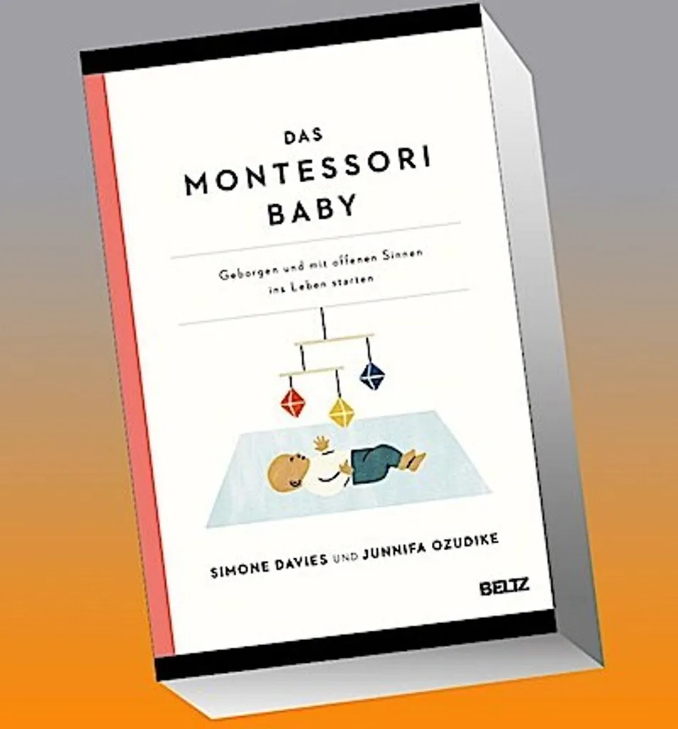 Livre d'éveil Das Montessori Baby cartonné avec activités sensorielles