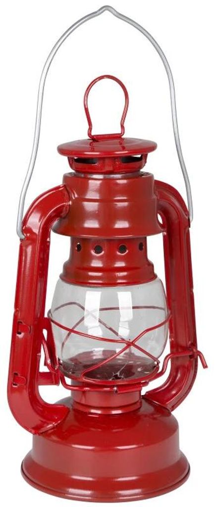 Pronett XJ3891 Lampe à pétrole 19 cm rouge Image du produit 