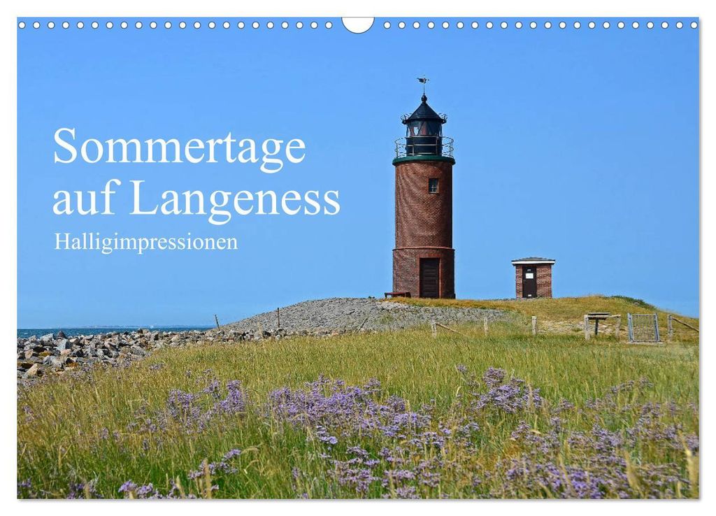 Sommertage auf Langeness (Wandkalender 2027 DIN A3 quer), CALVENDO Monatskalender
