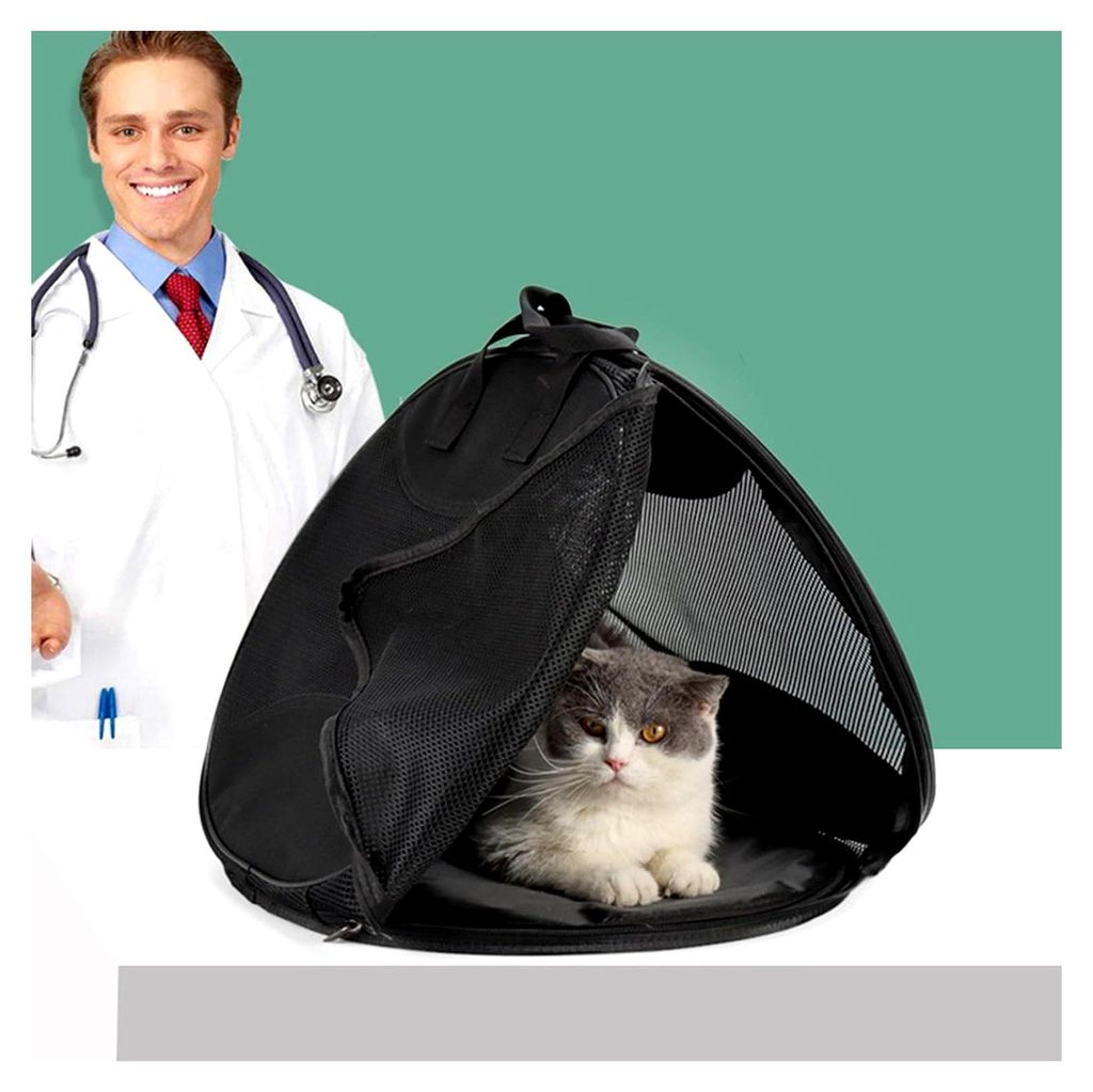 Katzentransportbox | Netz-Organizer für Haustiere - Transporttasche für Katzen für Erwachsene beim Wandern, Camping, Picknick und Kurztrips