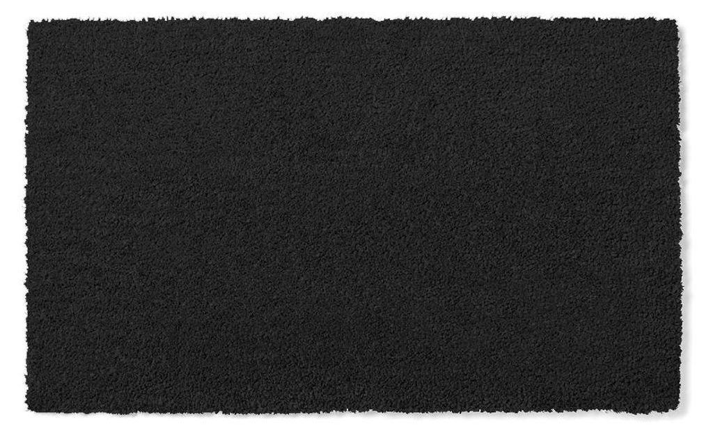 Kokosmatte Schwarz Fußmatte Fußabtreter Schmutzfangmatte Türmatte Fußabstreifer