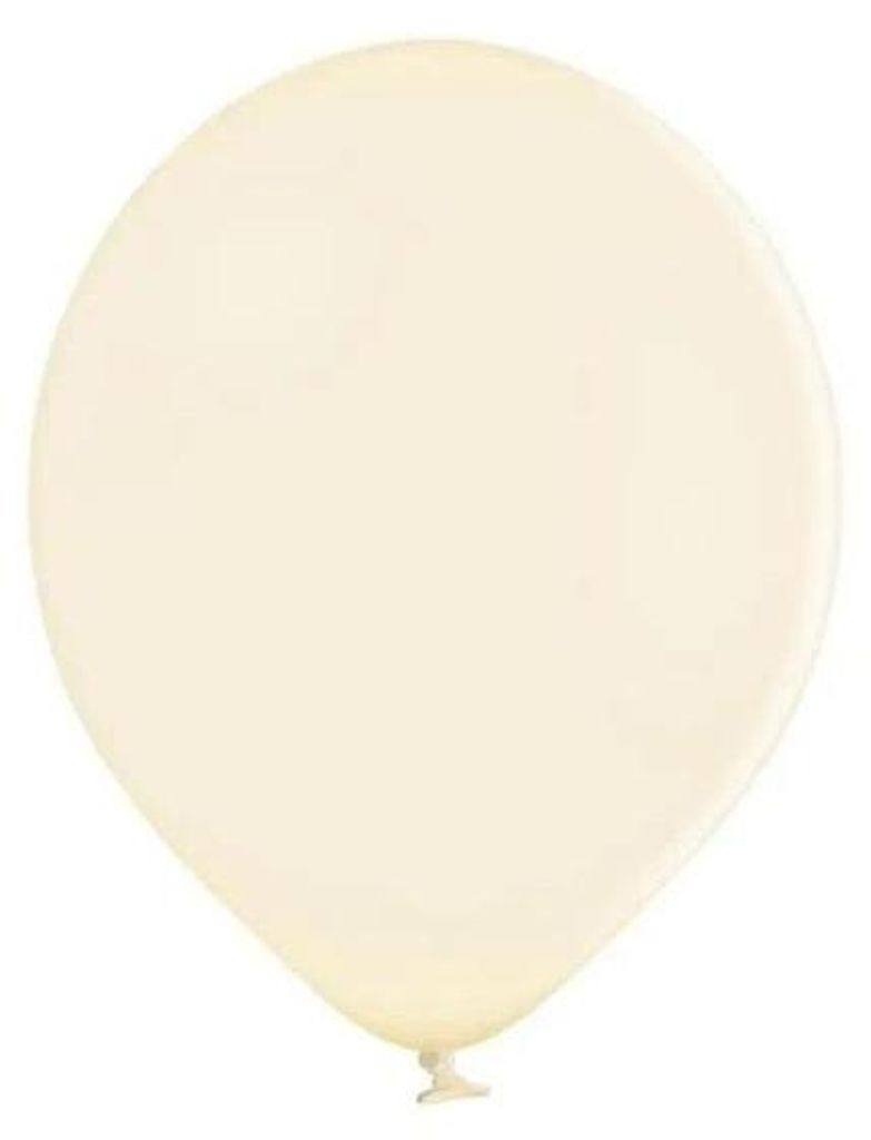Luftballons B105 Pastell-Vanille, 100 Stück – Belbal