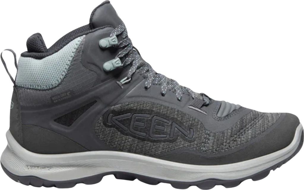 Damen Trekkingschuhe Keen Terradora Ii Ltr Mid Wp wasserdicht grau 38.5