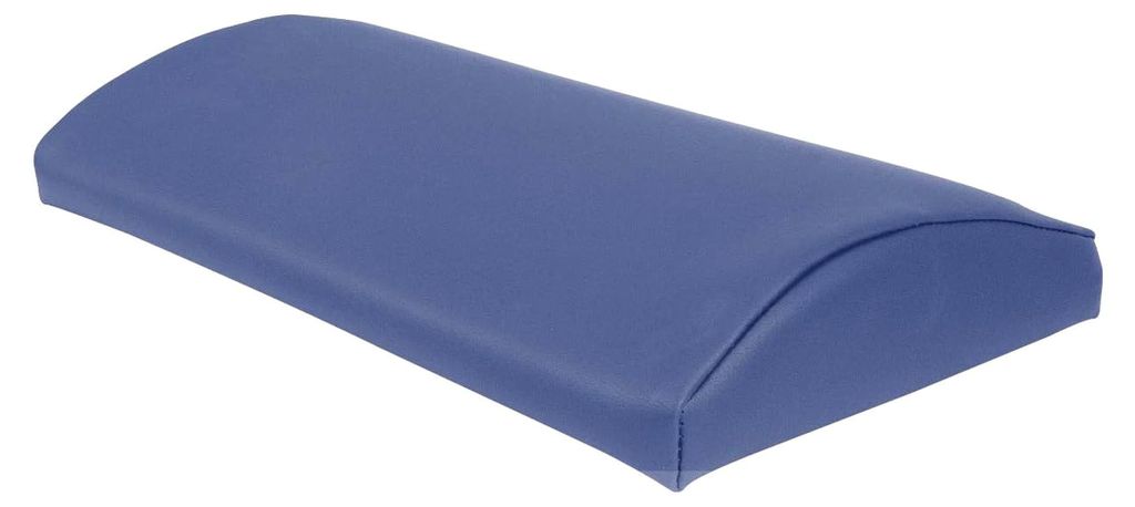 Sport-Tec Lendenkissen hart mit pflegeleichtem Kunstlederbezug – ergonomische Lordosestütze für Rücken & Wirbelsäule – Rückenstützkissen/...