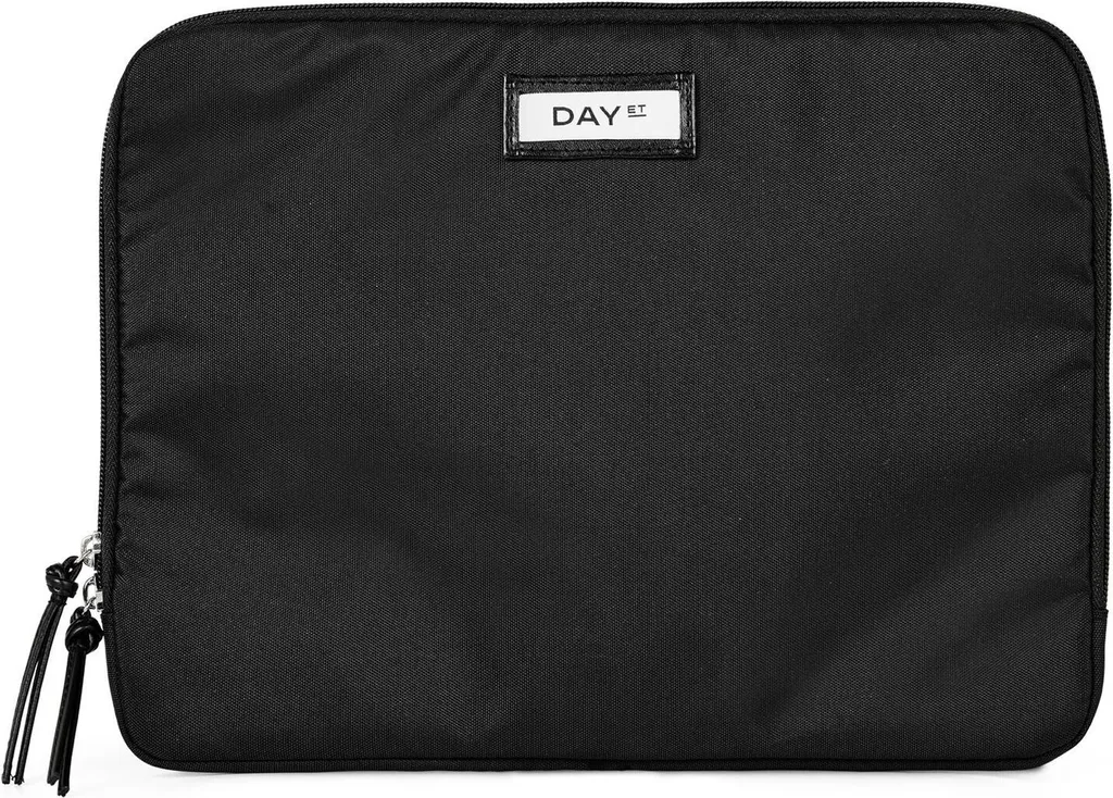 Sac Ordinateur DAY ET Gweneth RE-S Noir Matelassé et Durable 13 Pouces