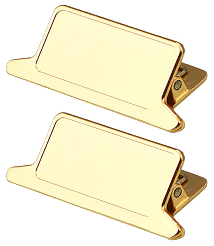 1/2 Stück Vintage Metall-Binderclip, robust, Zinklegierung, Büro, Schule, Papier, Dokumente, Bulldog-Clip, Mehrzweck-Beutelverschlussklemme B