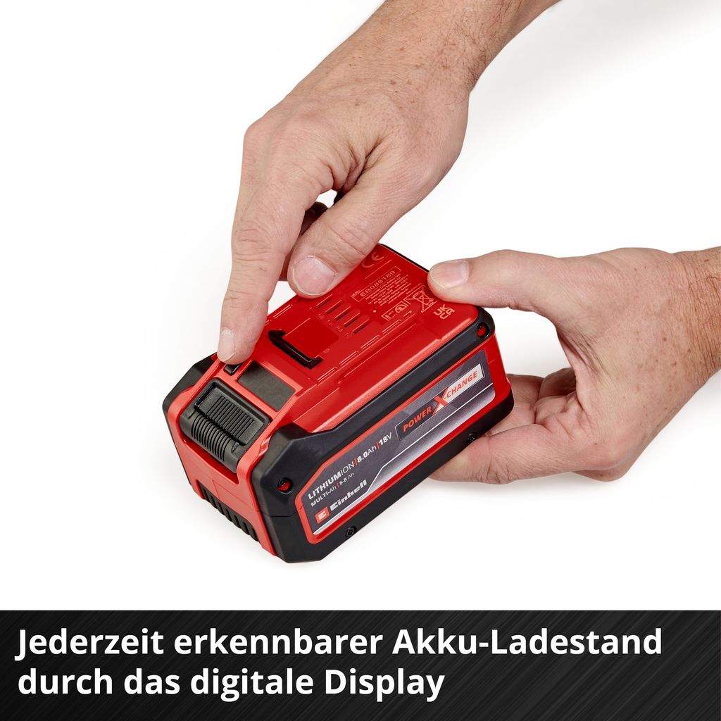 Einhell Power X-ChangeAkku 18V 5-8Ah Multi-Ah PXC Plus Produktbild 11
