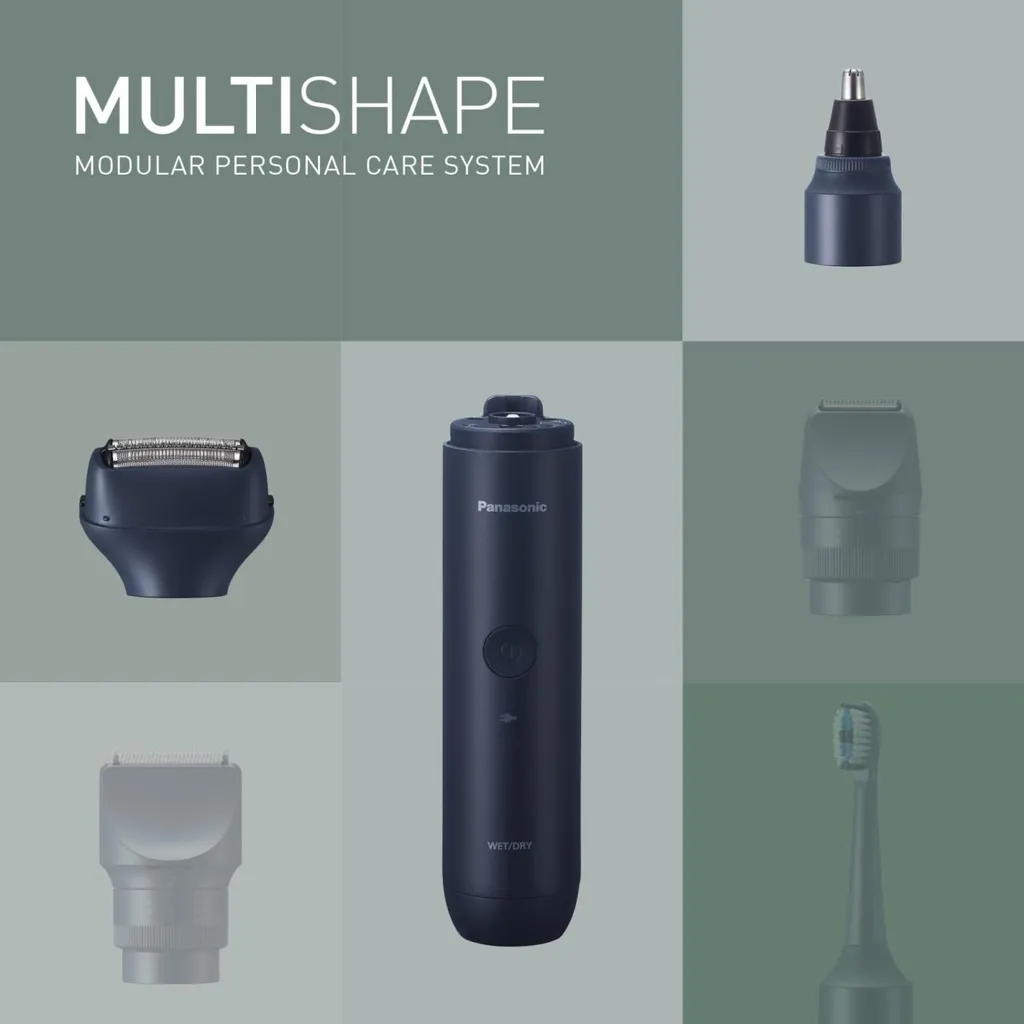 Tondeuse multifonction Panasonic MULTISHAPE XSHAPE rechargeable noir - 10