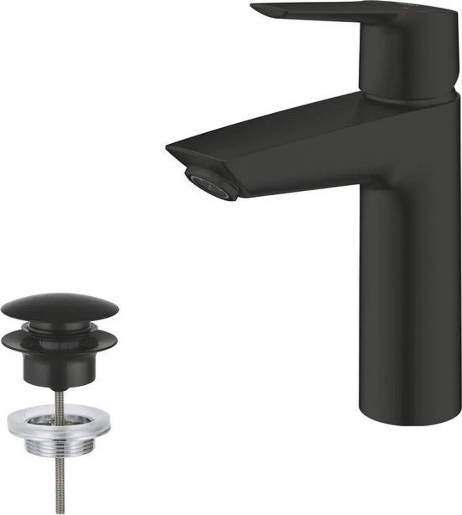 Robinet noir mat taille M : fini le gaspillage d'eau et les traces de calcaire