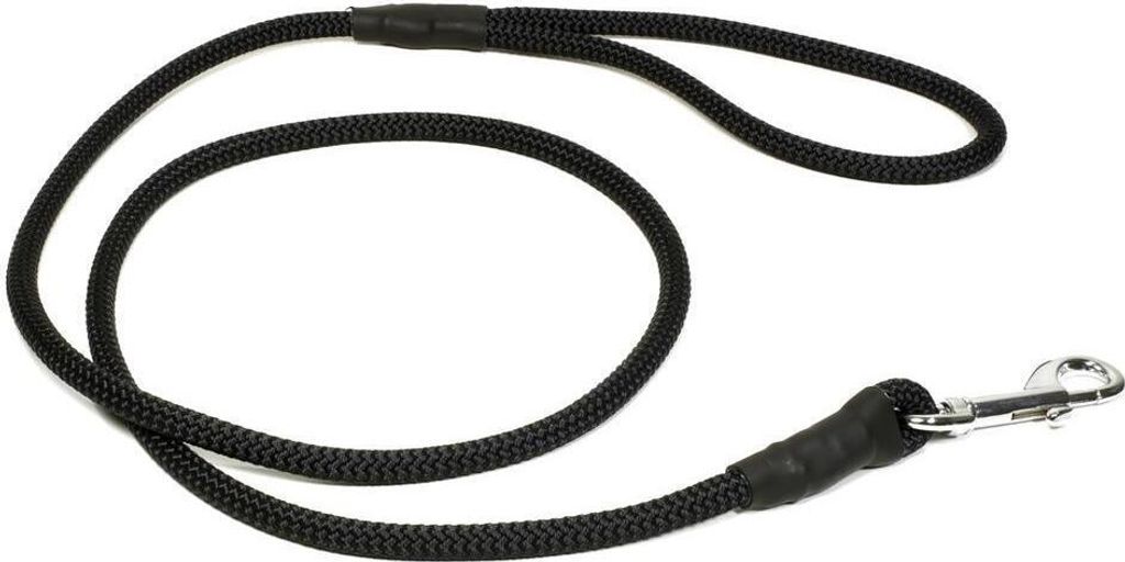 Mystique FT Leine mit Karabiner 8mm schwarz 150cm