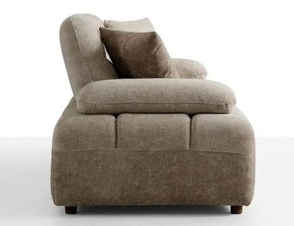 Wohnzimmer Möbel Moderner Stil Beige Holzgestell Kissen Komfortabel