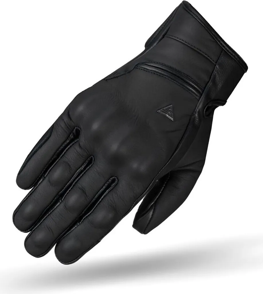 Gants de Moto en Cuir Noir SHIMA Shadow TFL - Protection Homme Taille S