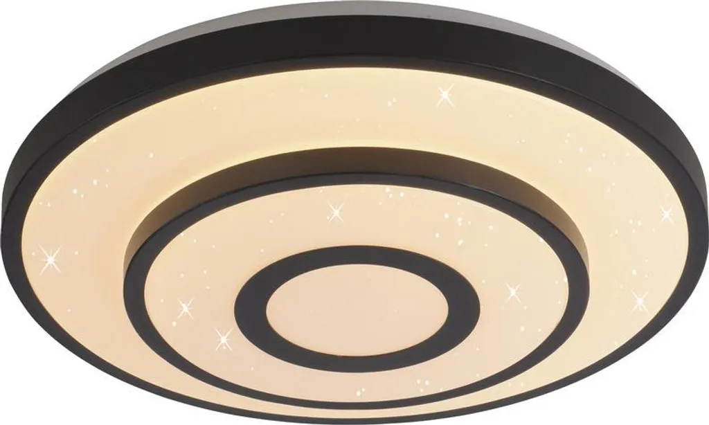 JUST LIGHT Lampada da soffitto TURANUS Effetto cielo stellato Starry Cover bianco caldo Zona giorno, ad es. soggiorno, sala da pranzo, camera da letto, corridoio, bagno 15454-18, 15455-18, 15456-18, 15457-18