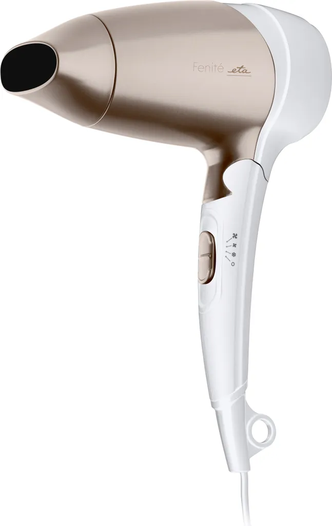 Asciugacapelli ETA Fenite 632090020 - Phon da Viaggio 1200W Bianco
